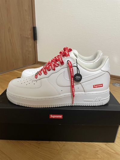 Supreme × Nike Air Force 1 Low "White"