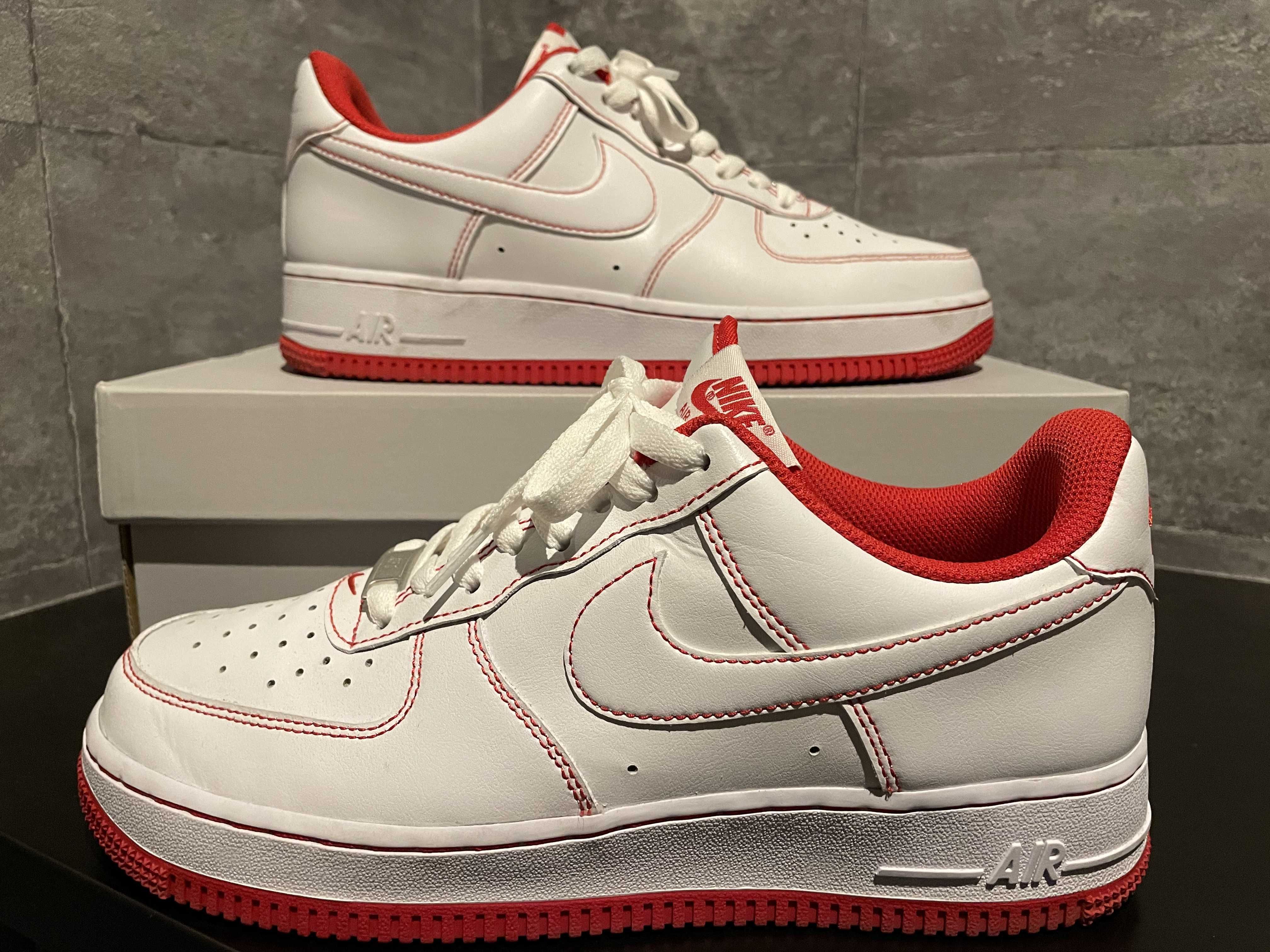 Nike Air Force 1 Low '07 Stitch "Radiant Red"