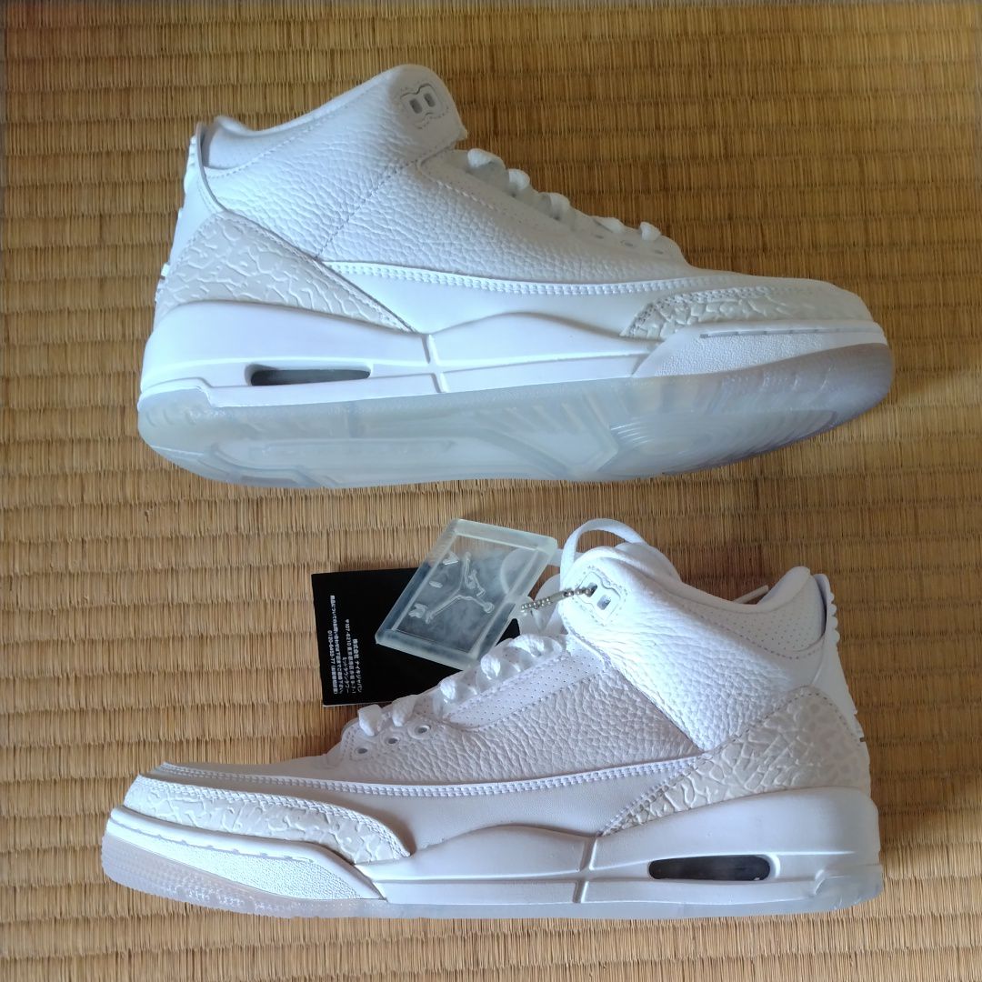 Nike Air Jordan 3 Retro "Pure White" (2018)