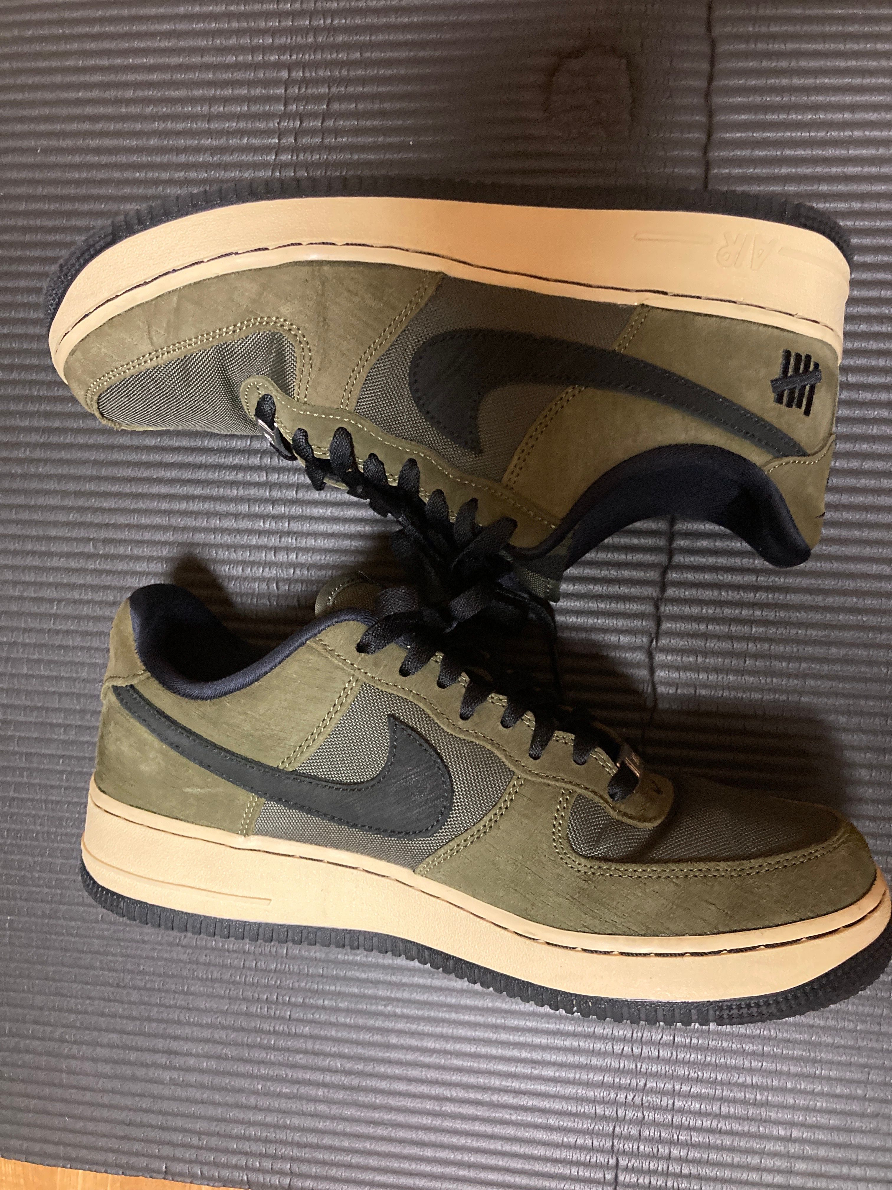 UNDEFEATED × Nike Air Force 1 Low "Olive"