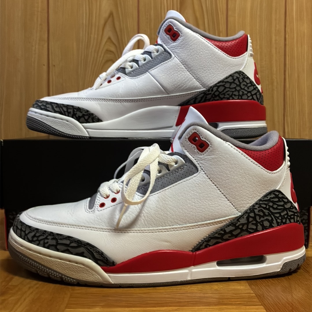 Nike Air Jordan 3 Retro OG "Fire Red" (2022)