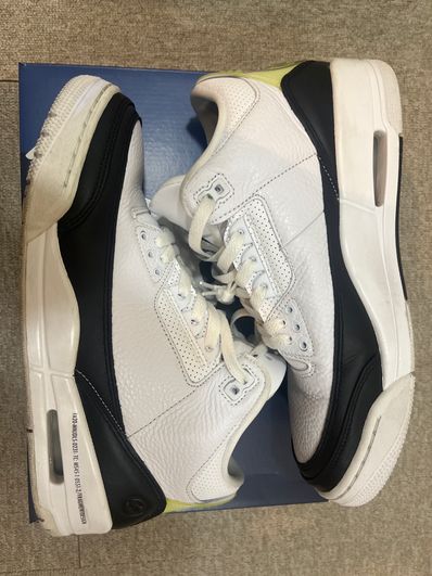 Fragment × Nike Air Jordan 3 "White/Black"
