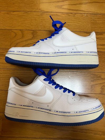 Uninterrupted × Nike Air Force 1 "White/Lapis Blue"
