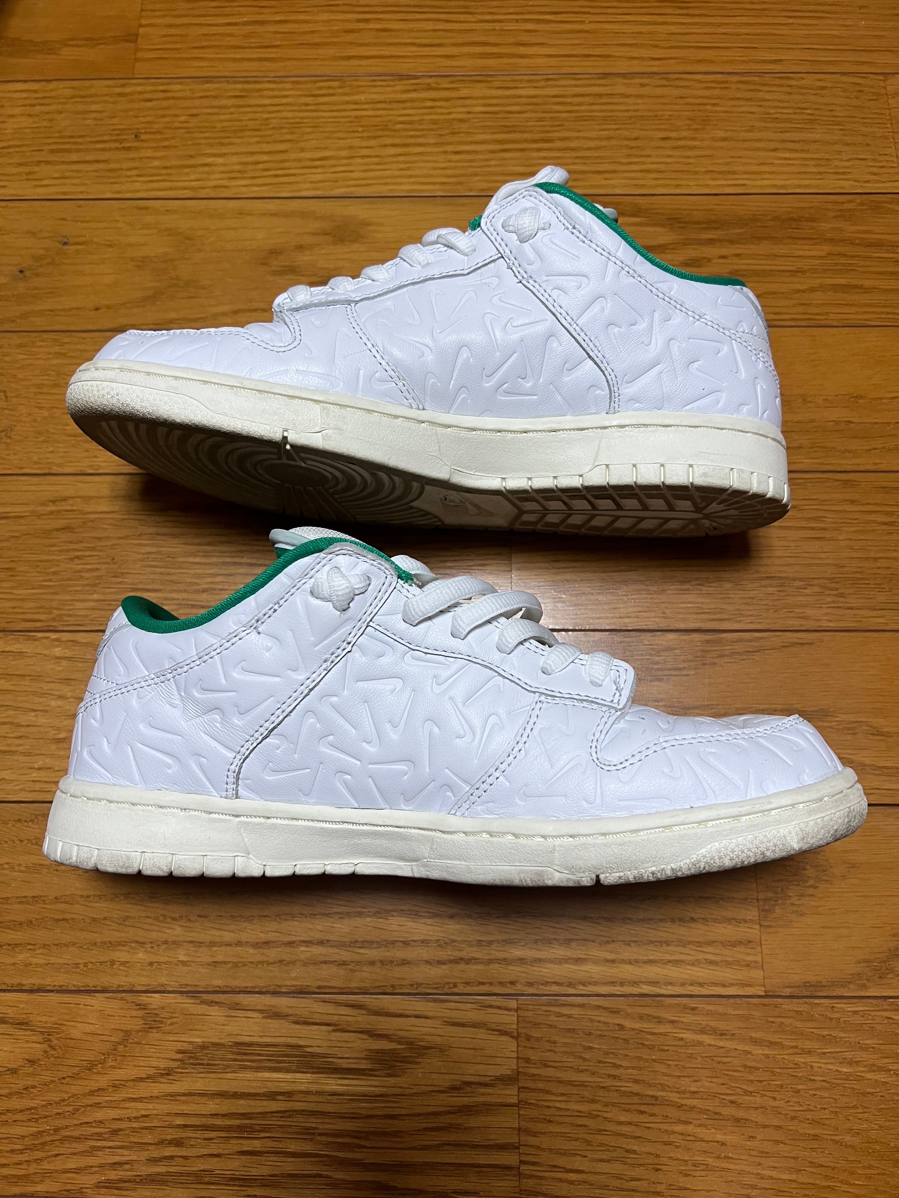 BEN-G × Nike SB Dunk Low "White/Green"