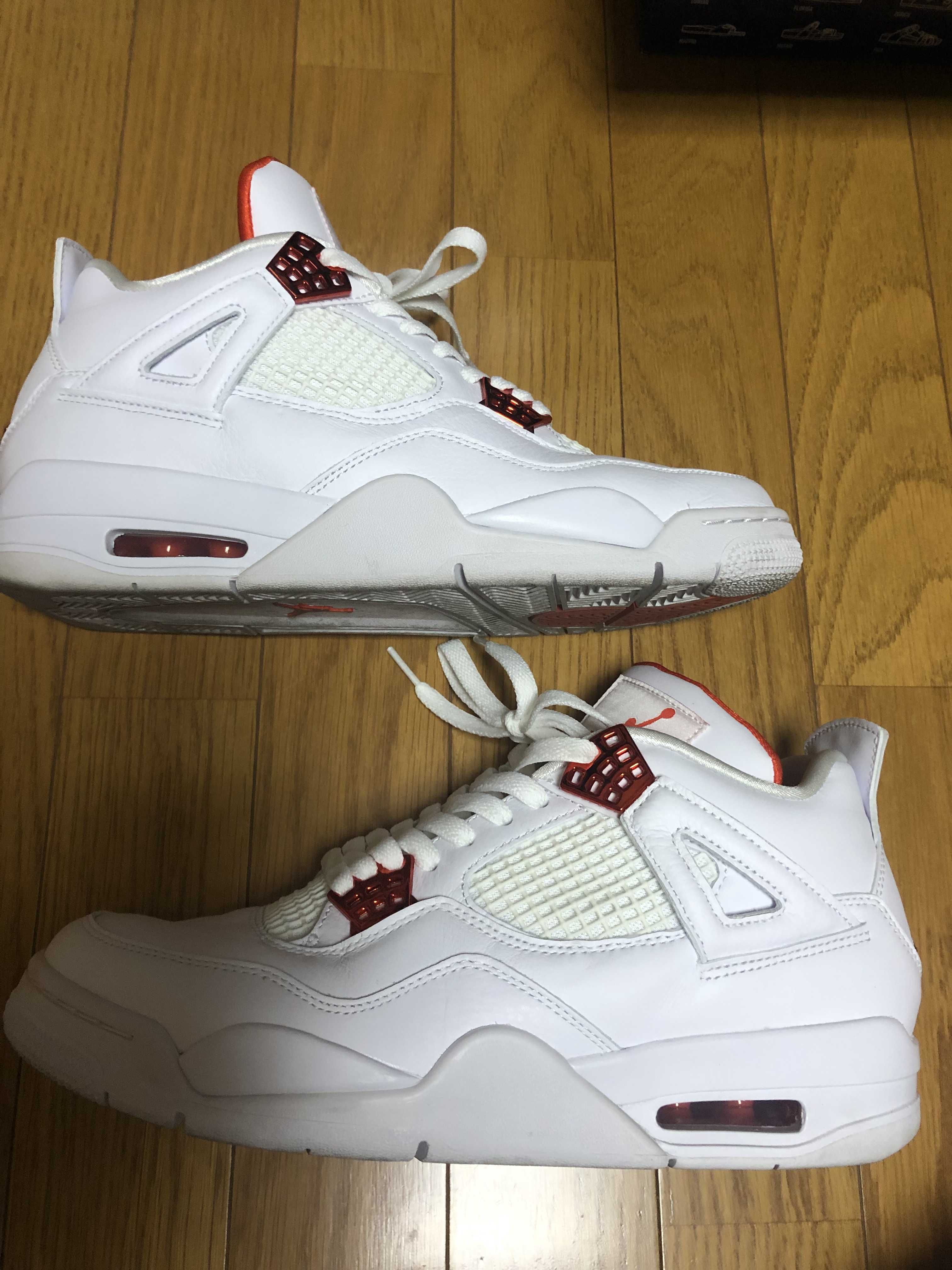 Nike Air Jordan 4 Retro "White/Team Orange"