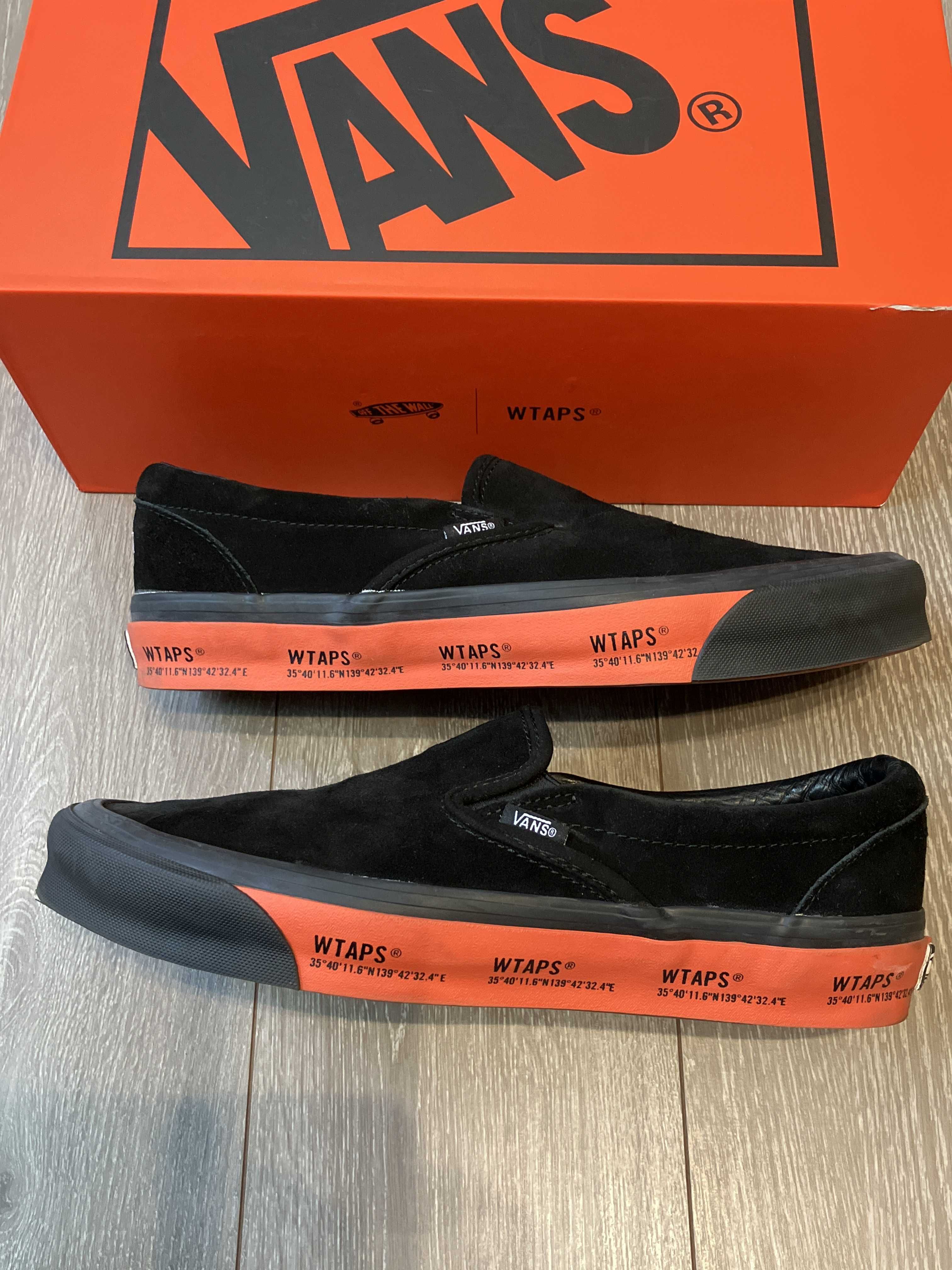 WTAPS × Vans OG Classic Slip-On LX "Black"