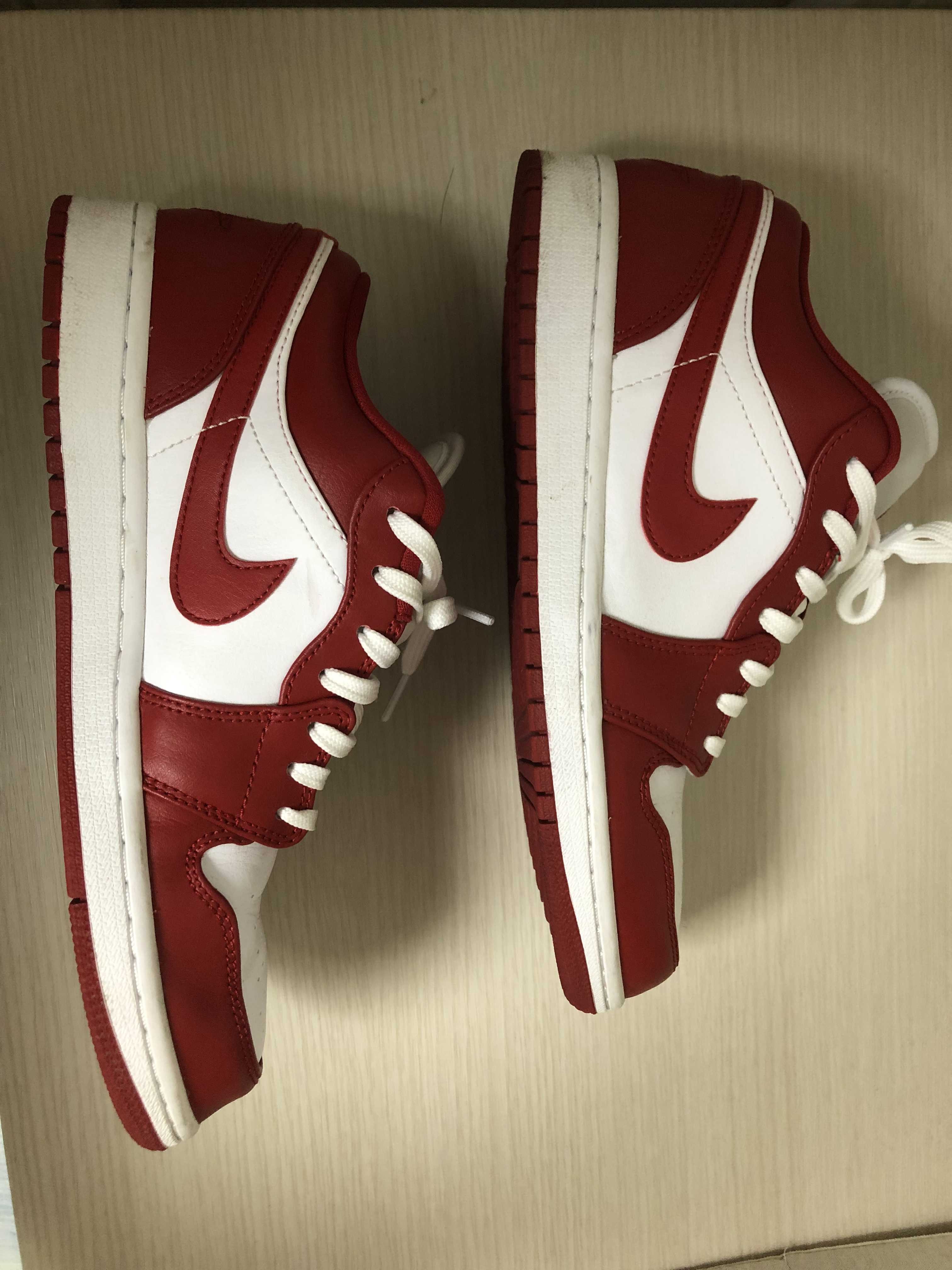 Nike Air Jordan 1 Low "Gym Red/White"