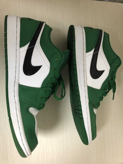Nike Air Jordan 1 Low "Pine Green/White"