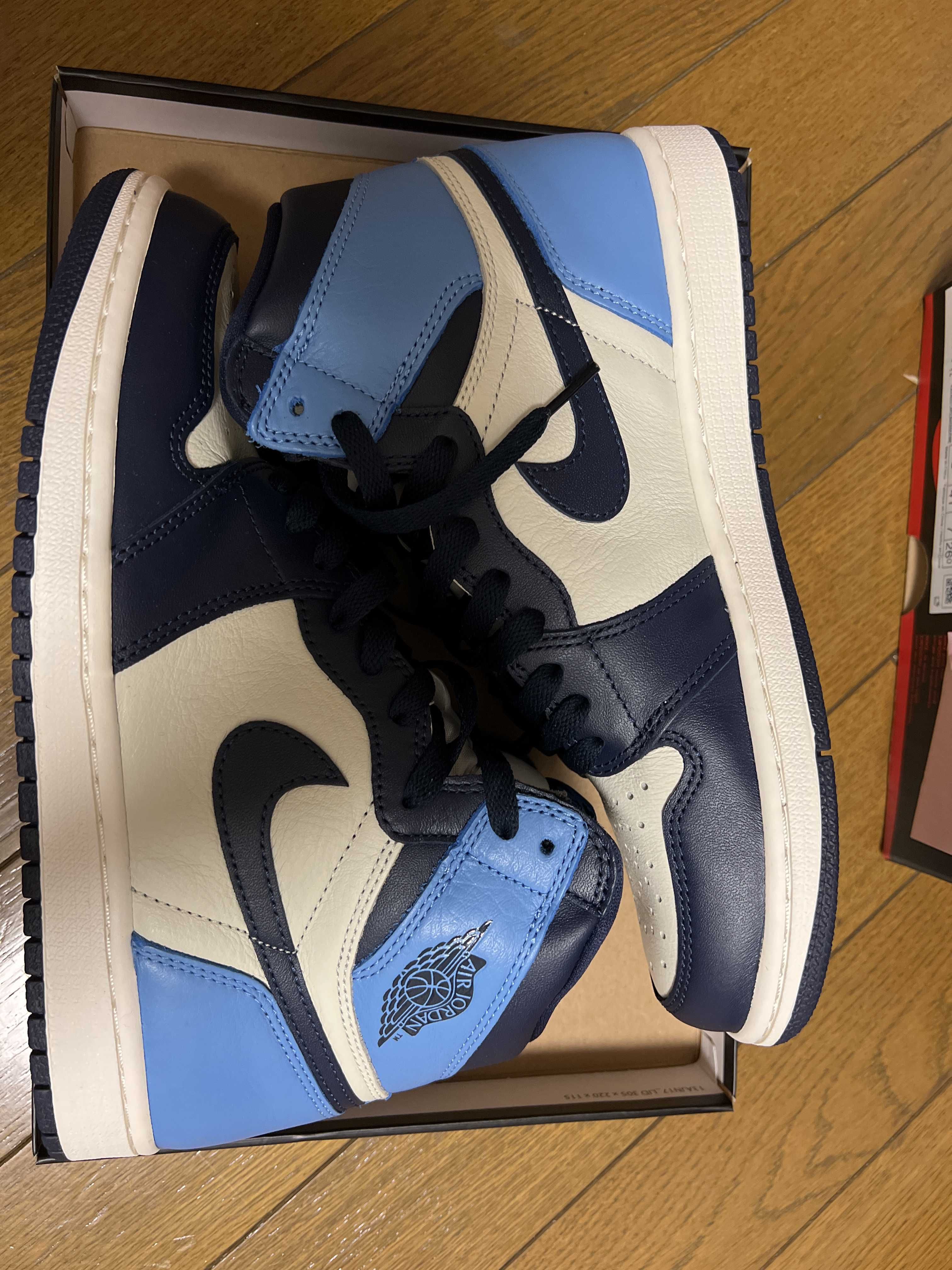 Nike Air Jordan 1 Retro High OG "Obsidian/University Blue"