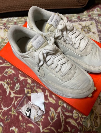 sacai × Nike LDV Waffle "Triple White"