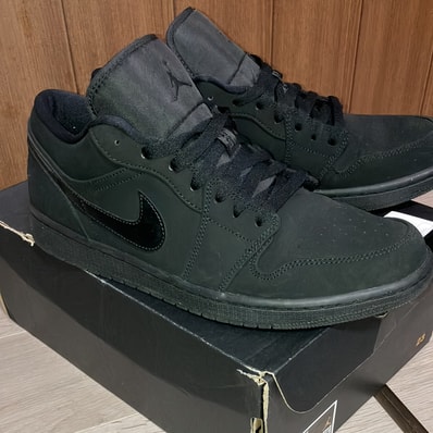 Nike Air Jordan 1 Low "Triple Black" (2019)