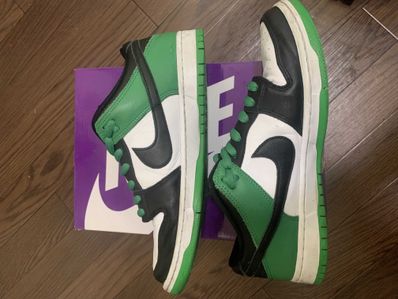 Nike SB Dunk Low Pro "Black and Classic Green"