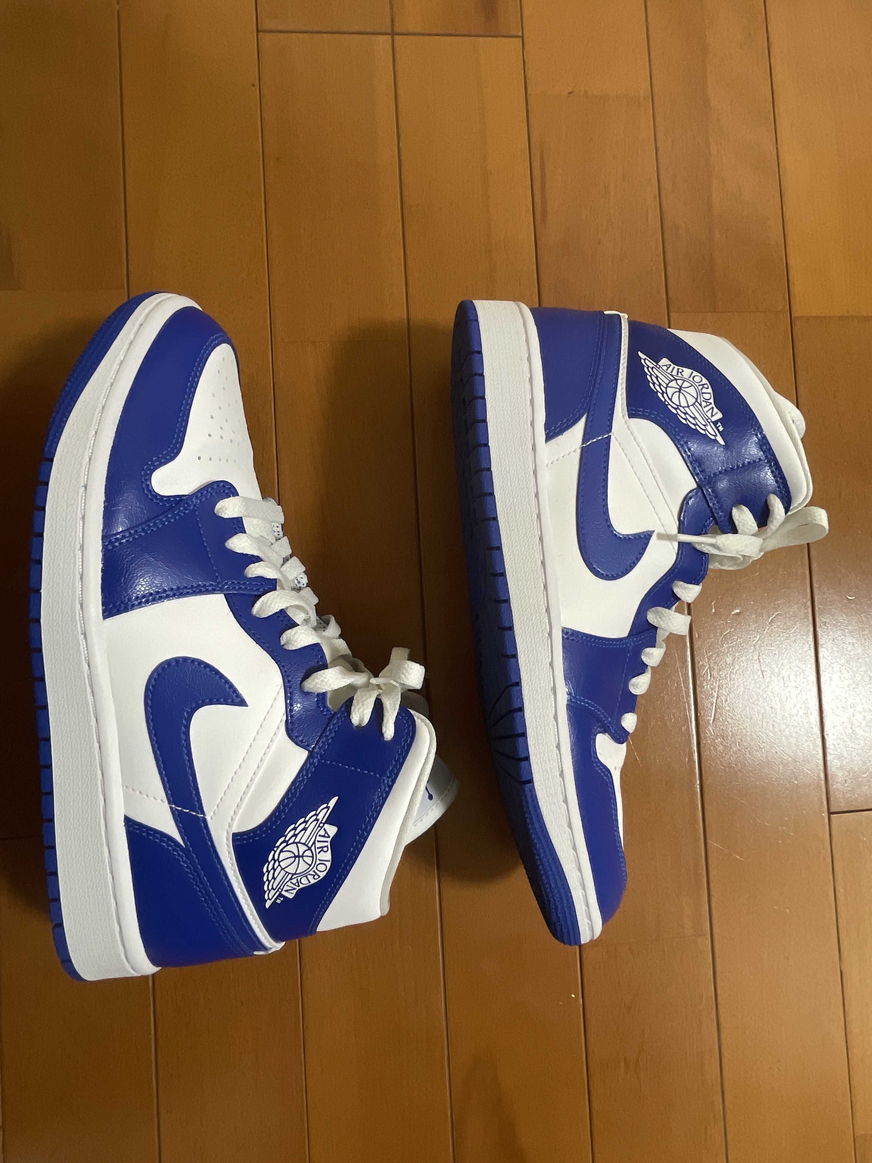 Nike Women's Air Jordan 1 Mid "Kentucky Blue"
