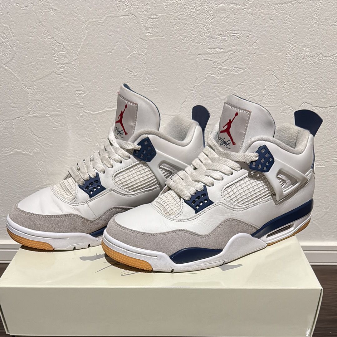 Nike SB Air Jordan 4 Retro SP "Summit White/Navy"