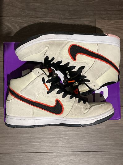 Nike SB Dunk High "San Francisco Giants/Coconut Milk and Black"