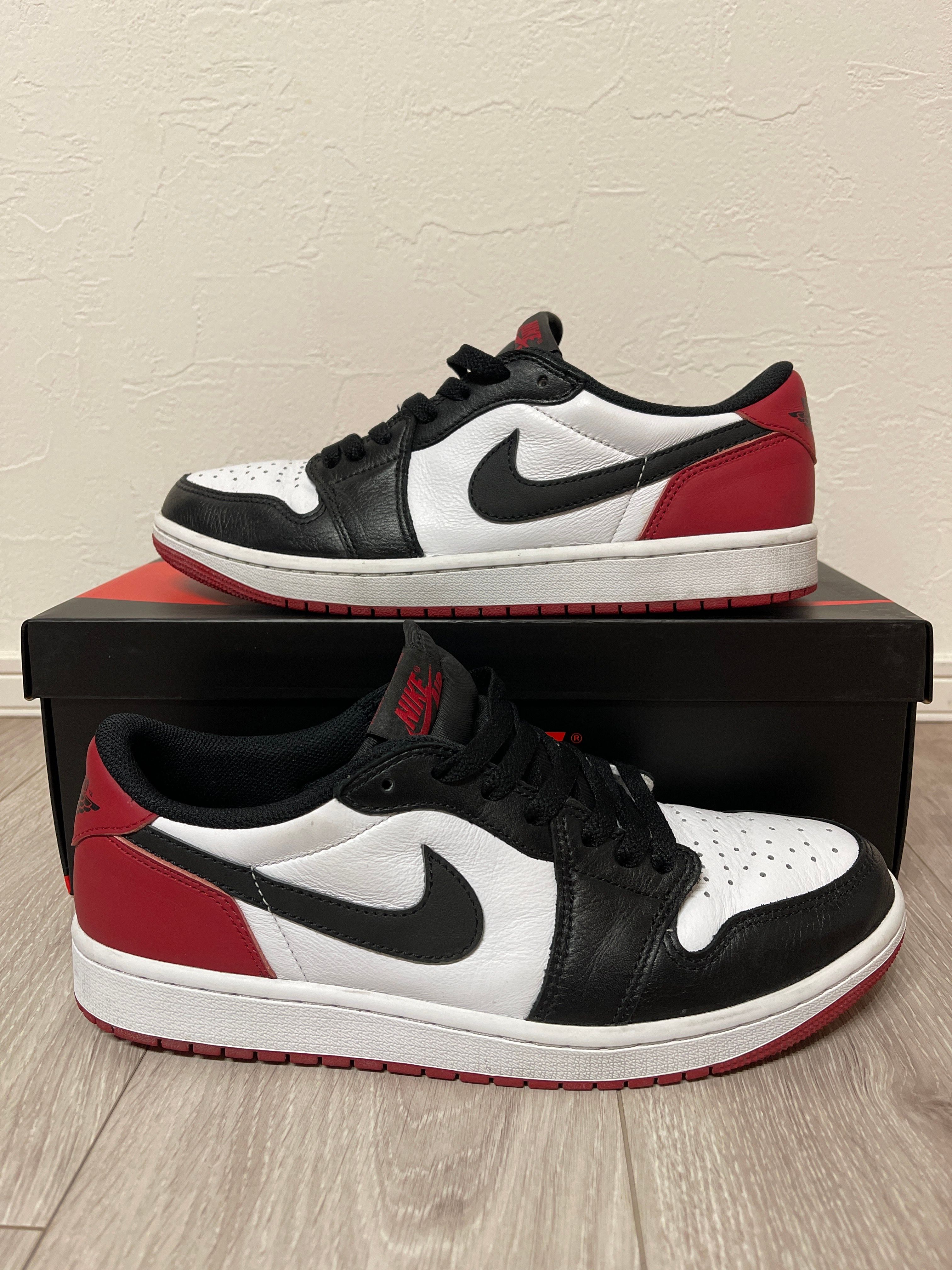 Nike Air Jordan 1 Retro Low OG "Black Toe"