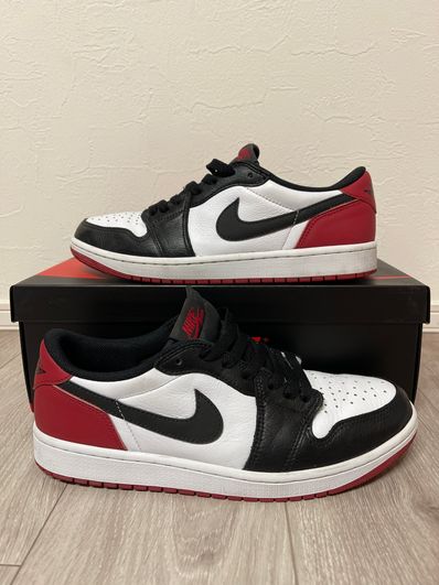Nike Air Jordan 1 Retro Low OG "Black Toe"
