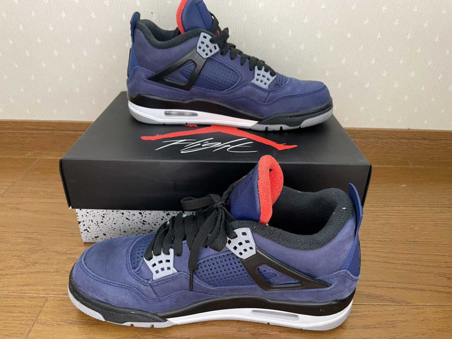 Nike Air Jordan 4 Retro WNTR "Loyal Blue/White/Black"