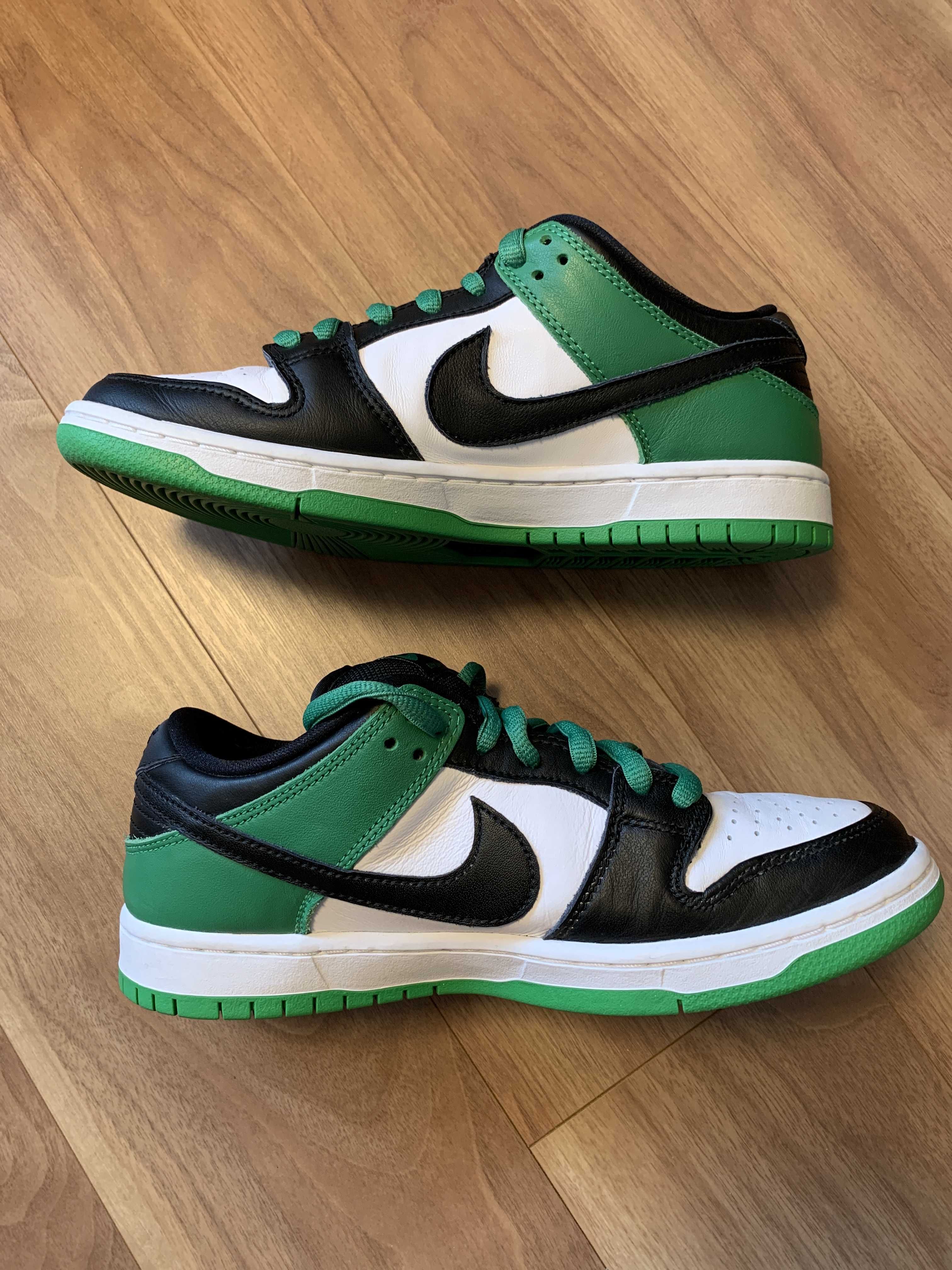 Nike SB Dunk Low Pro "Black and Classic Green"