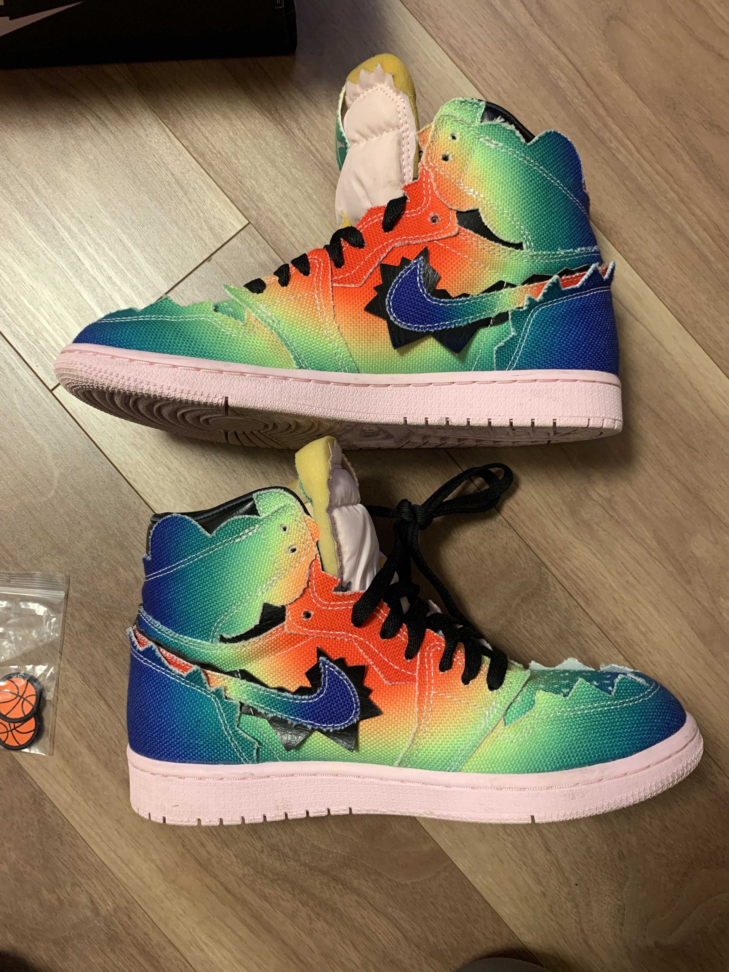 J Balvin × Nike Air Jordan 1 High OG "Rainbow"