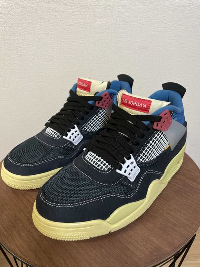 UNION × Nike Air Jordan 4 "Off Noir"