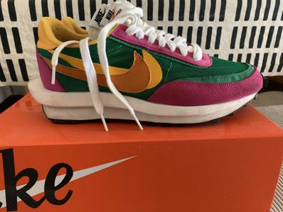 sacai × NIKE LDV WAFFLE "PINE GREEN"