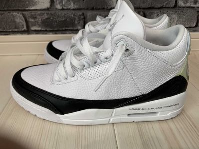 Fragment × Nike Air Jordan 3 "White/Black"