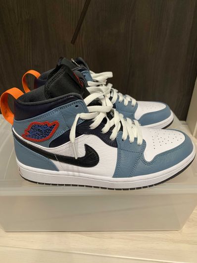 FACETASM × Nike Air Jordan 1 Mid "White/Navy"