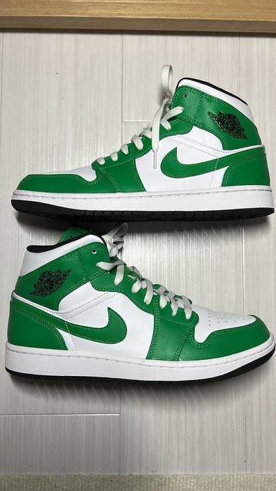 Nike Air Jordan 1 Mid "Lucky Green"