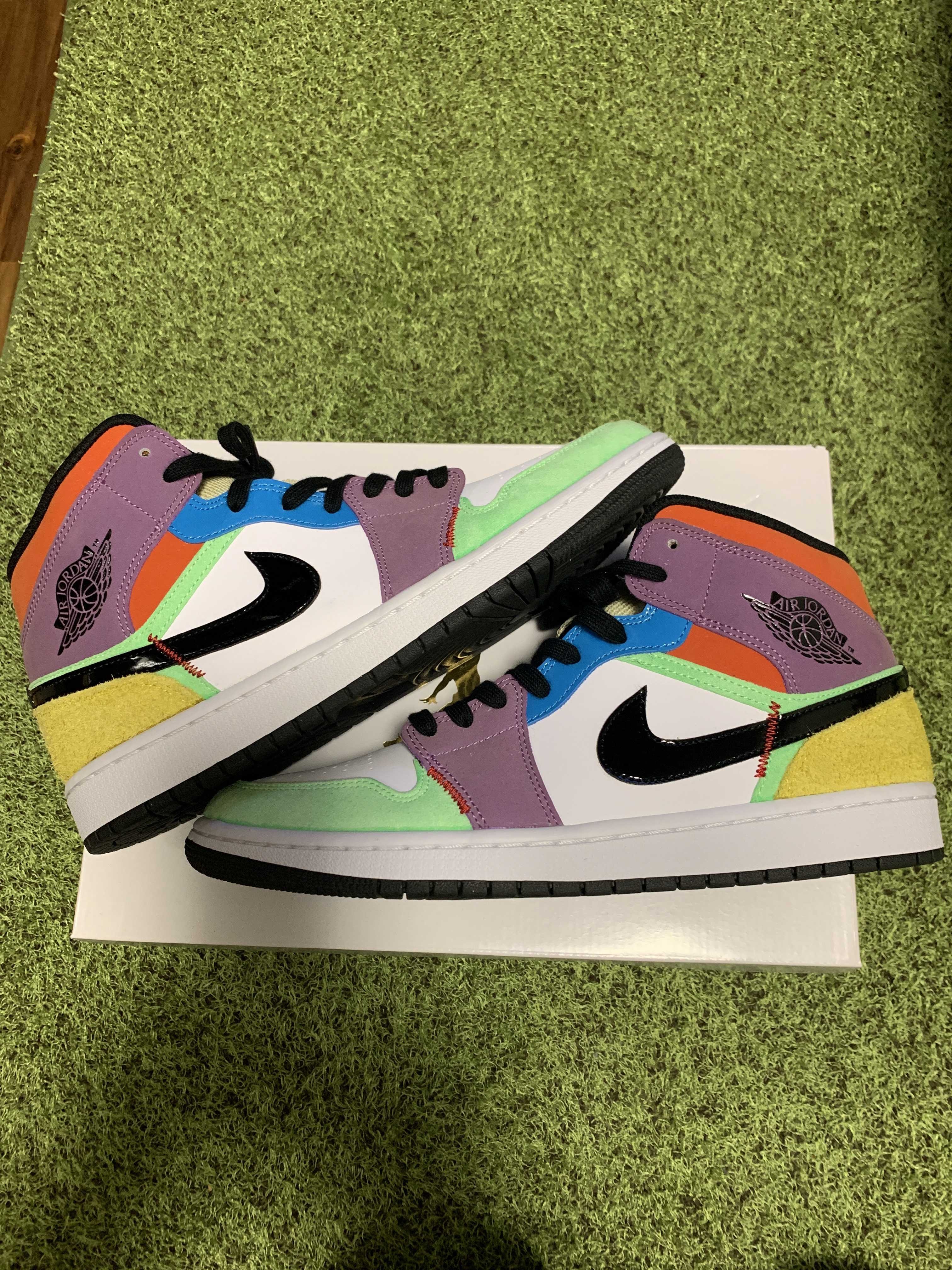 Nike Women's Air Jordan 1 Mid "Multi Color"