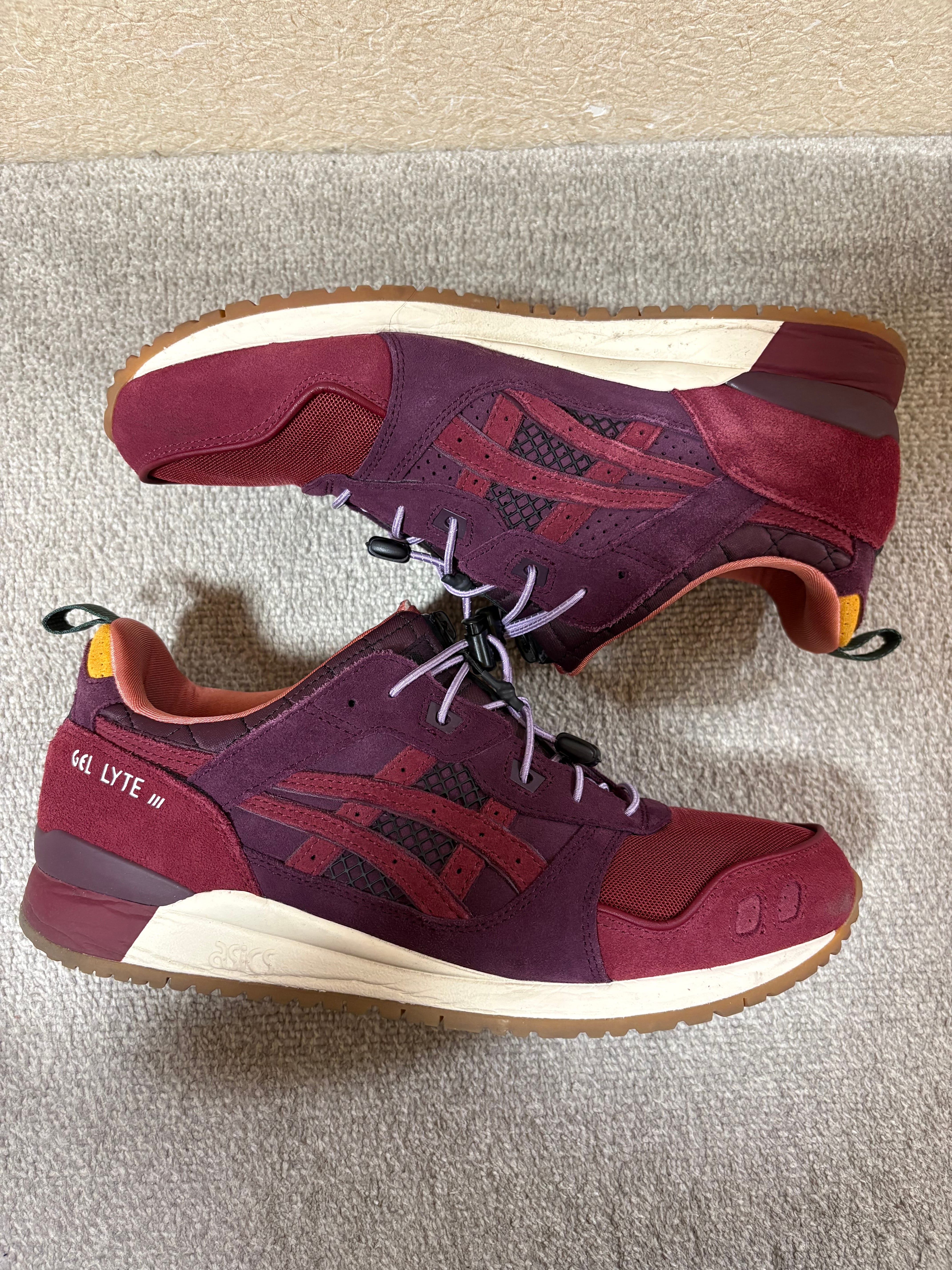 Asics Gel-Lyte 3 OG "Bordeaux/Wine"