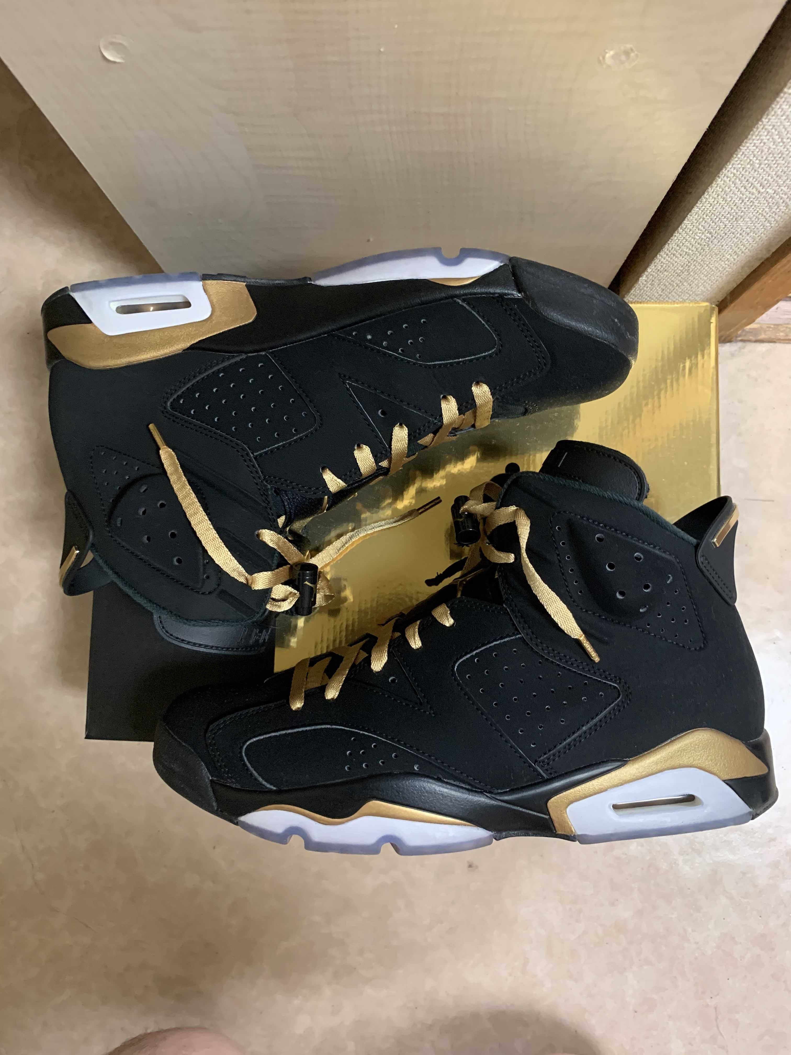 Nike Air Jordan 6 DMP "Black/Metallic Gold" (2020)