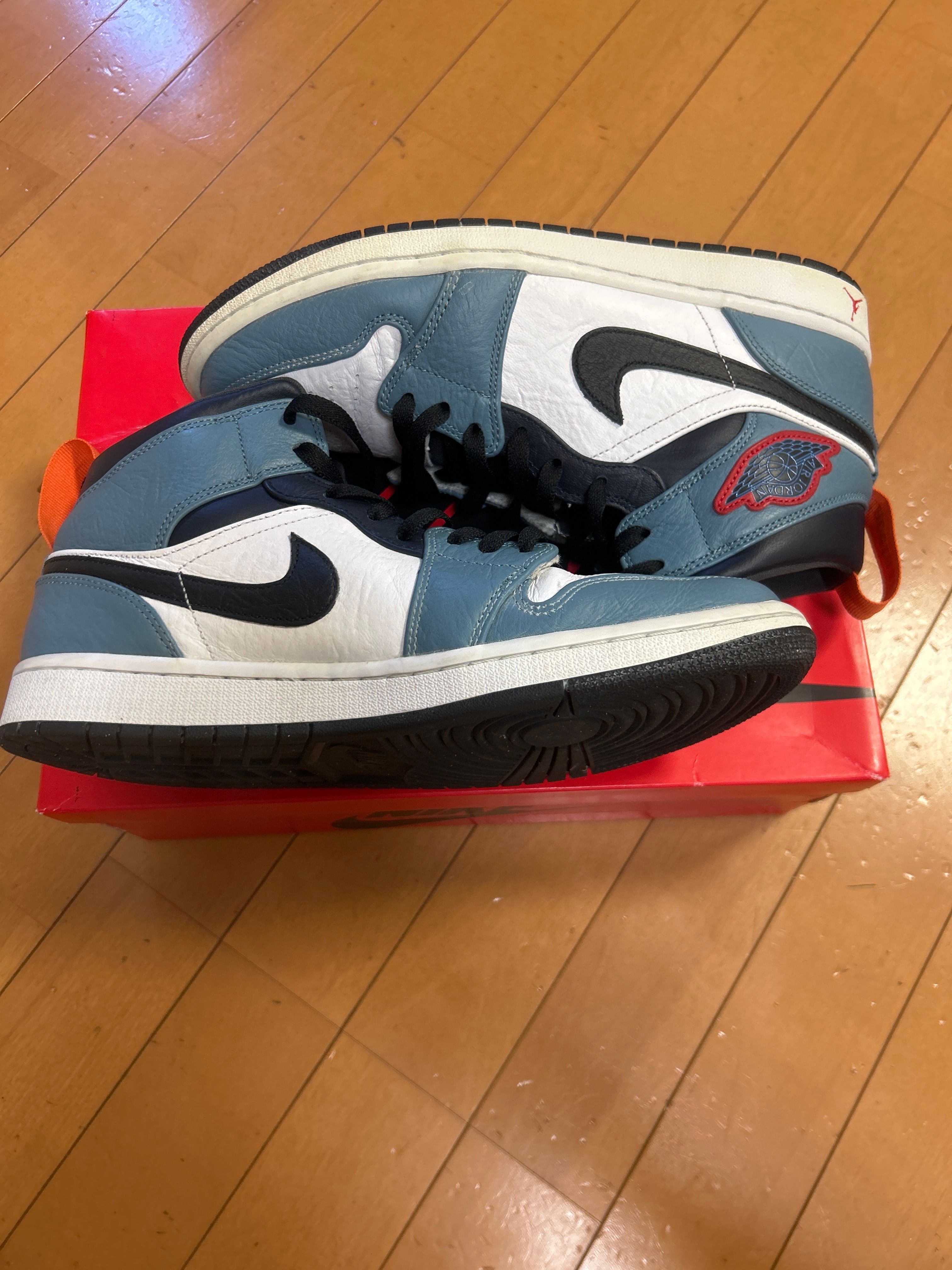 FACETASM × Nike Air Jordan 1 Mid "White/Navy"