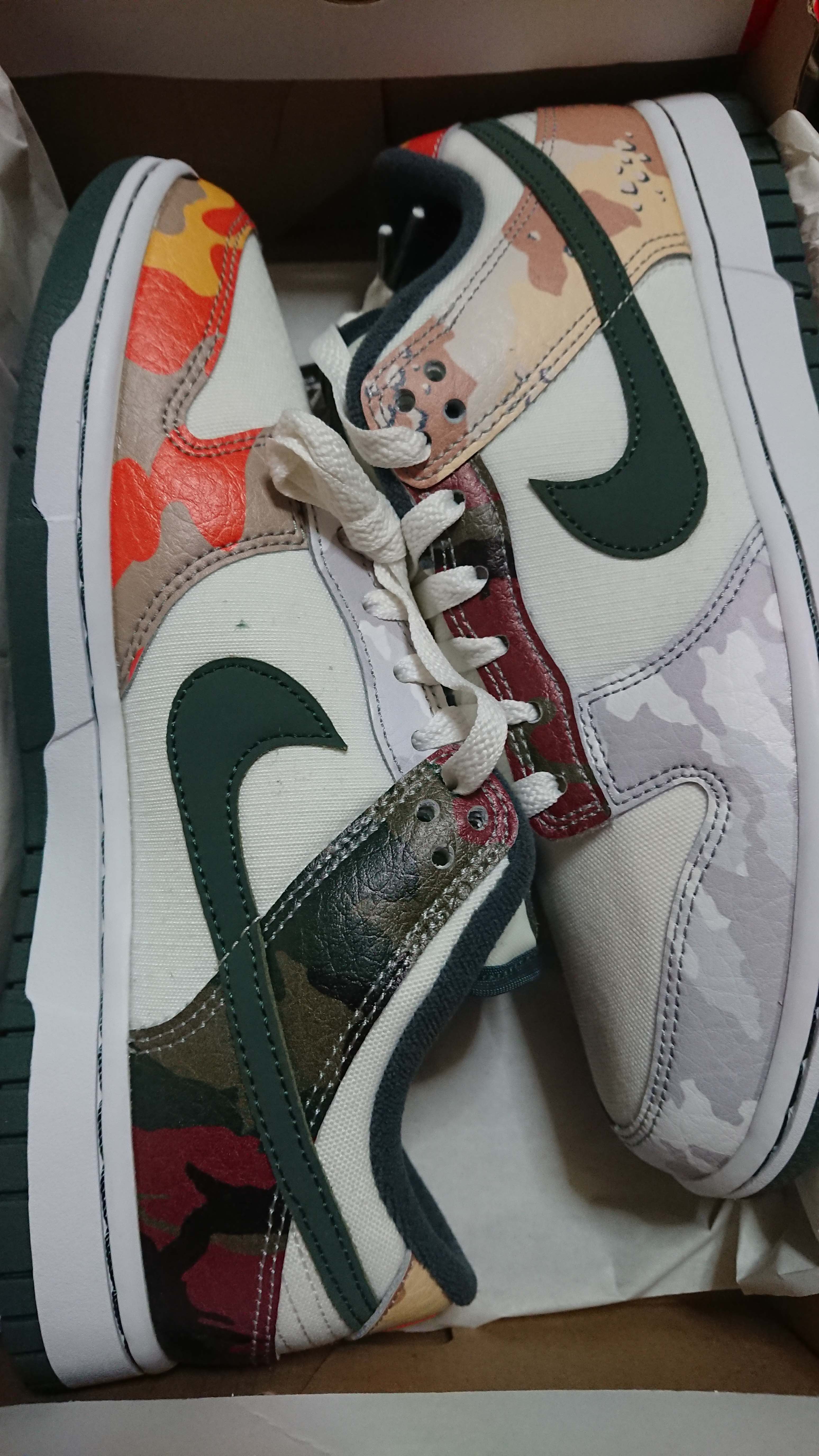 ナイキ ダンク ロー "セイルマルチカモ"