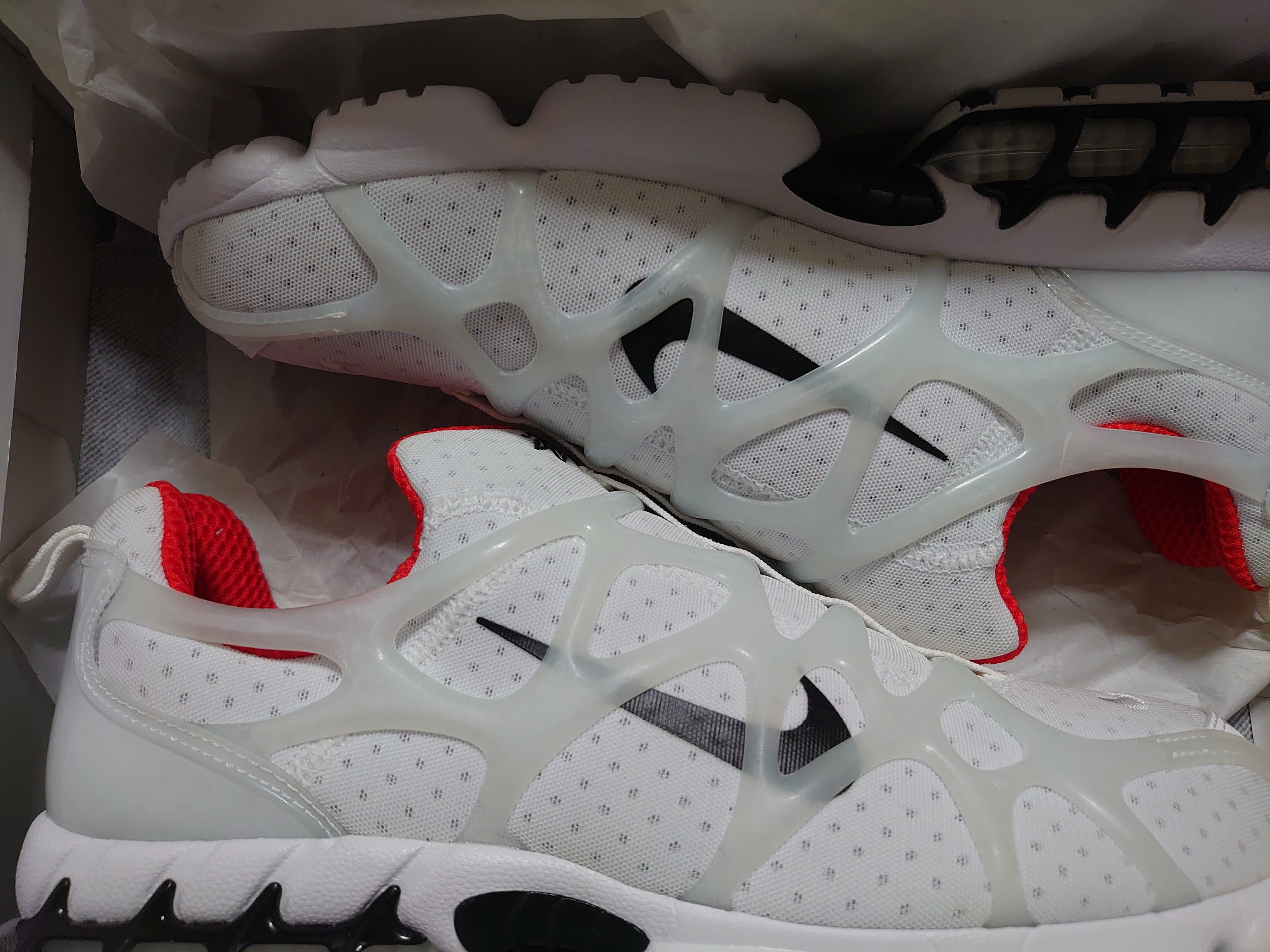 Stussy × Nike Air Zoom Kukini "White/Red"