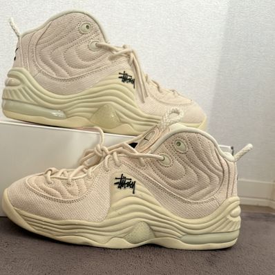 Stussy × Nike Air Penny 2 "Fossil"