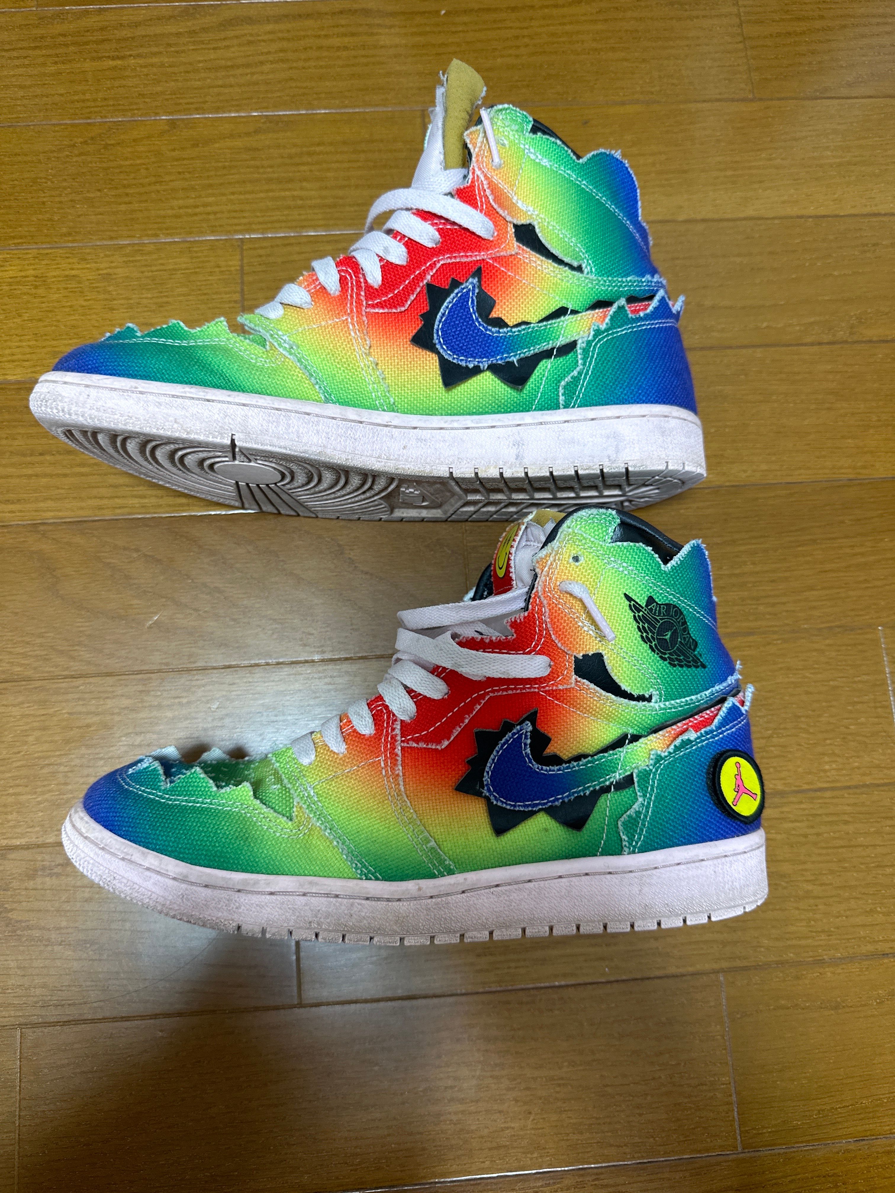 J Balvin × Nike Air Jordan 1 High OG "Rainbow"