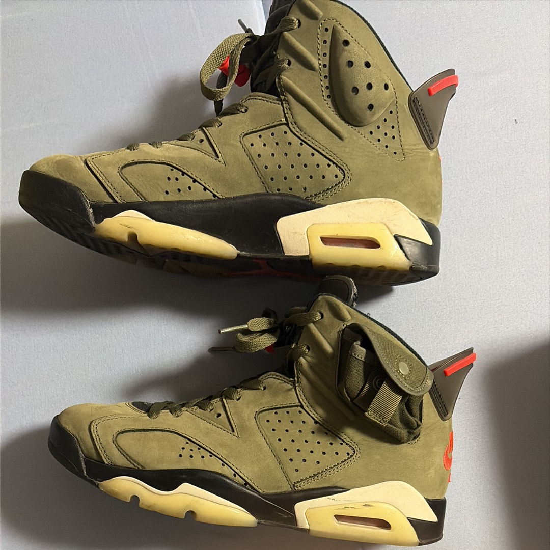 Travis Scott × Nike Air Jordan 6 Retro "Medium Olive"