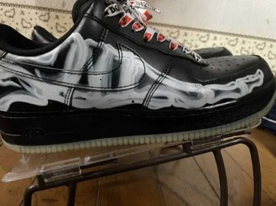 Nike Air Force 1 Low "Black Skeleton"