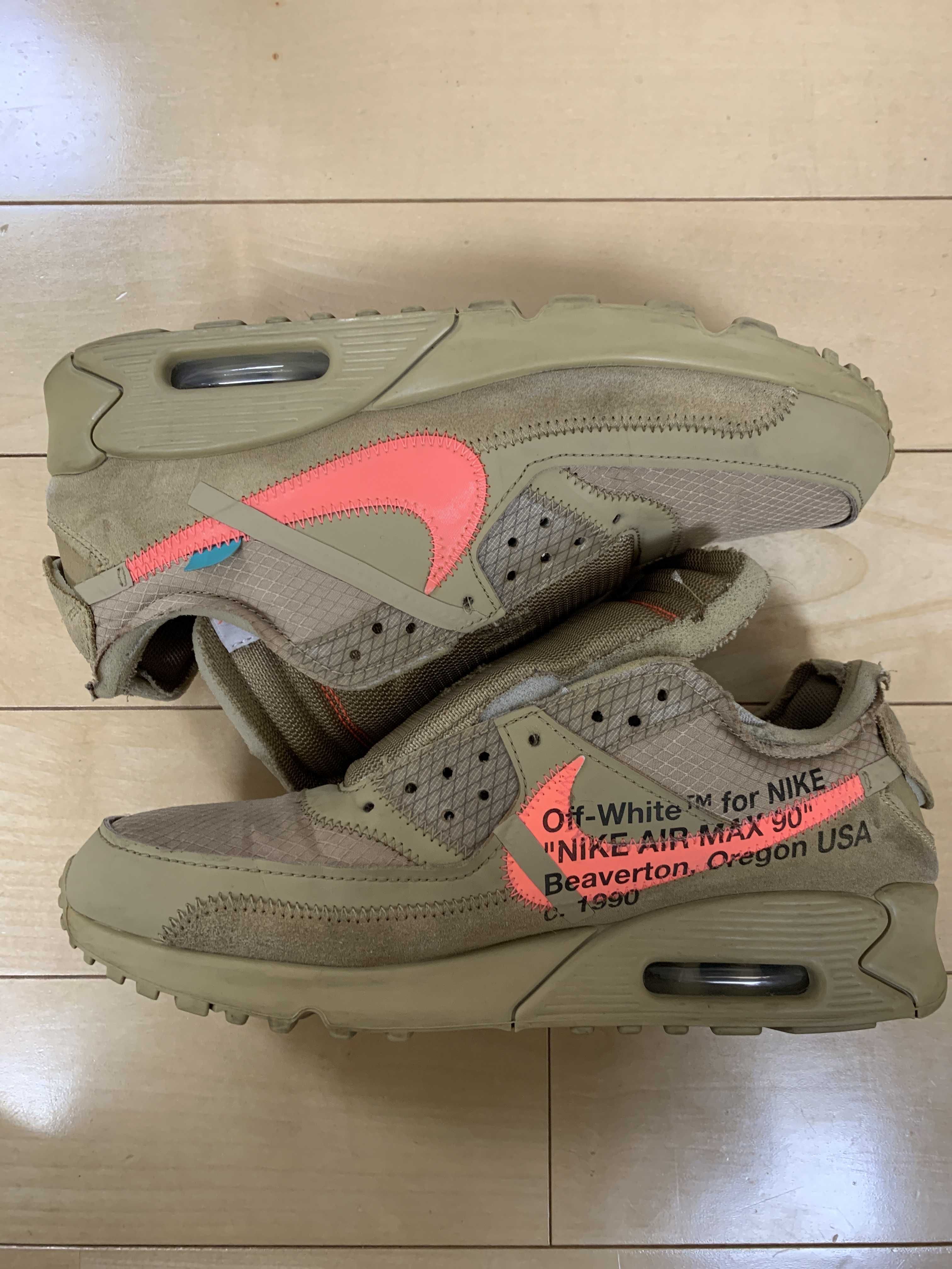 Off-White × Nike Air Max 90 "Desert Ore"