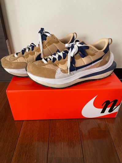 Sacai × Nike Vapor Waffle "Sesame And Blue Void"