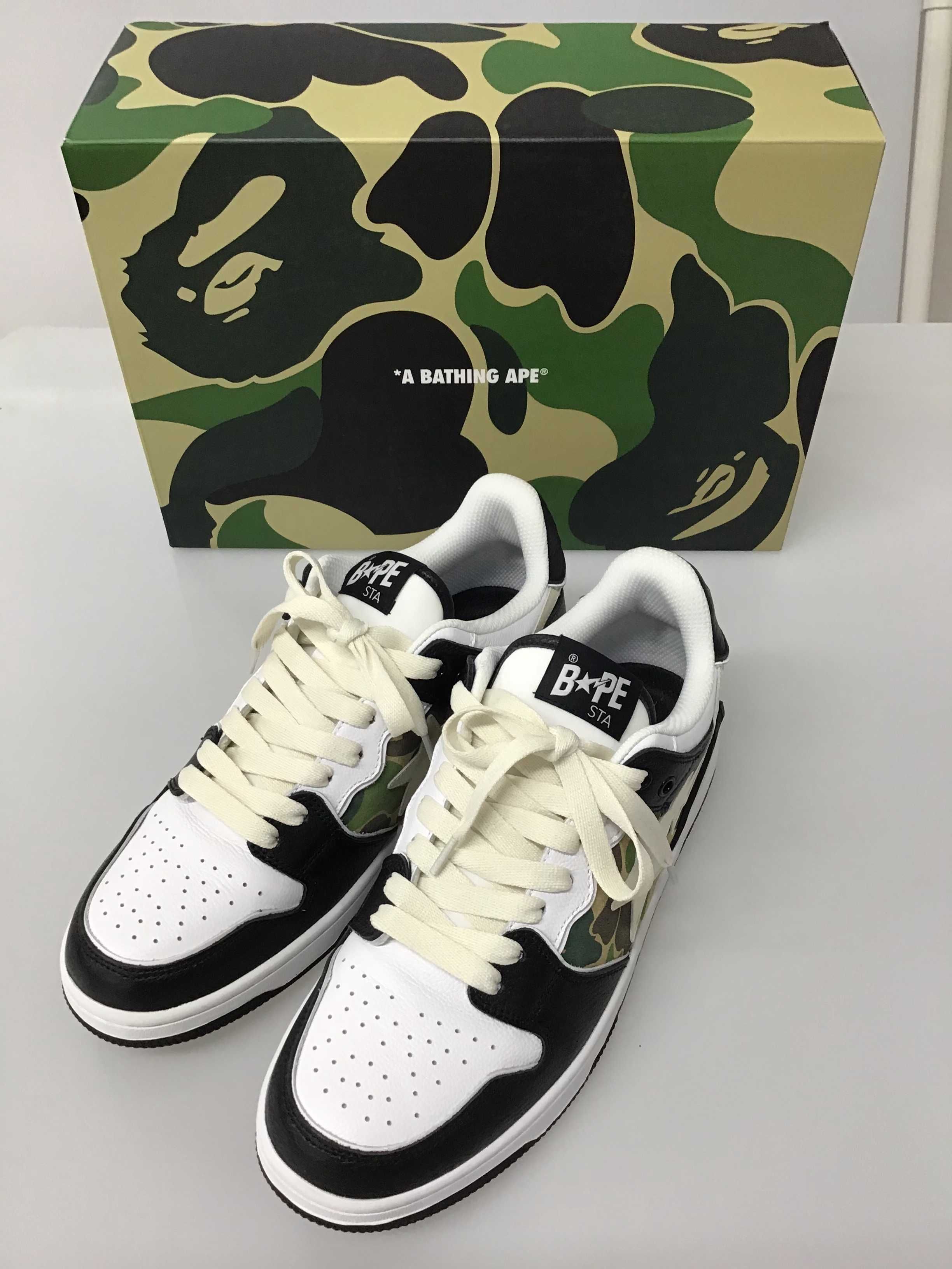 A BATHING APE®︎ SK8 STA ABC Camo "Black"