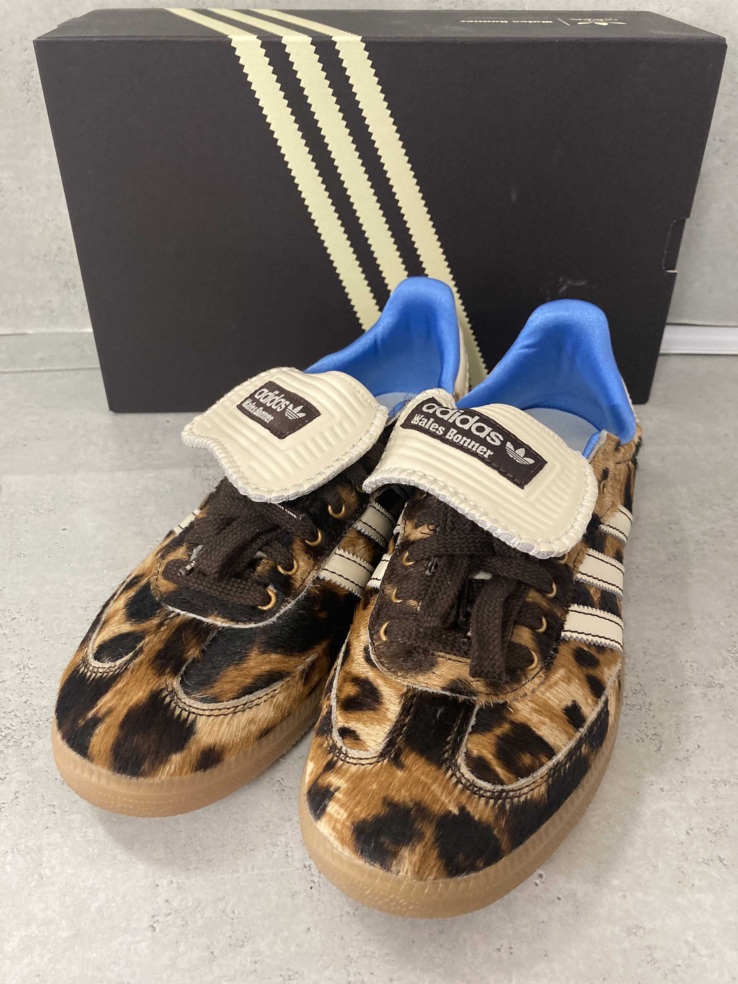 Wales Bonner × adidas Samba Pony Leo Low "Dark Brown/Cream White"