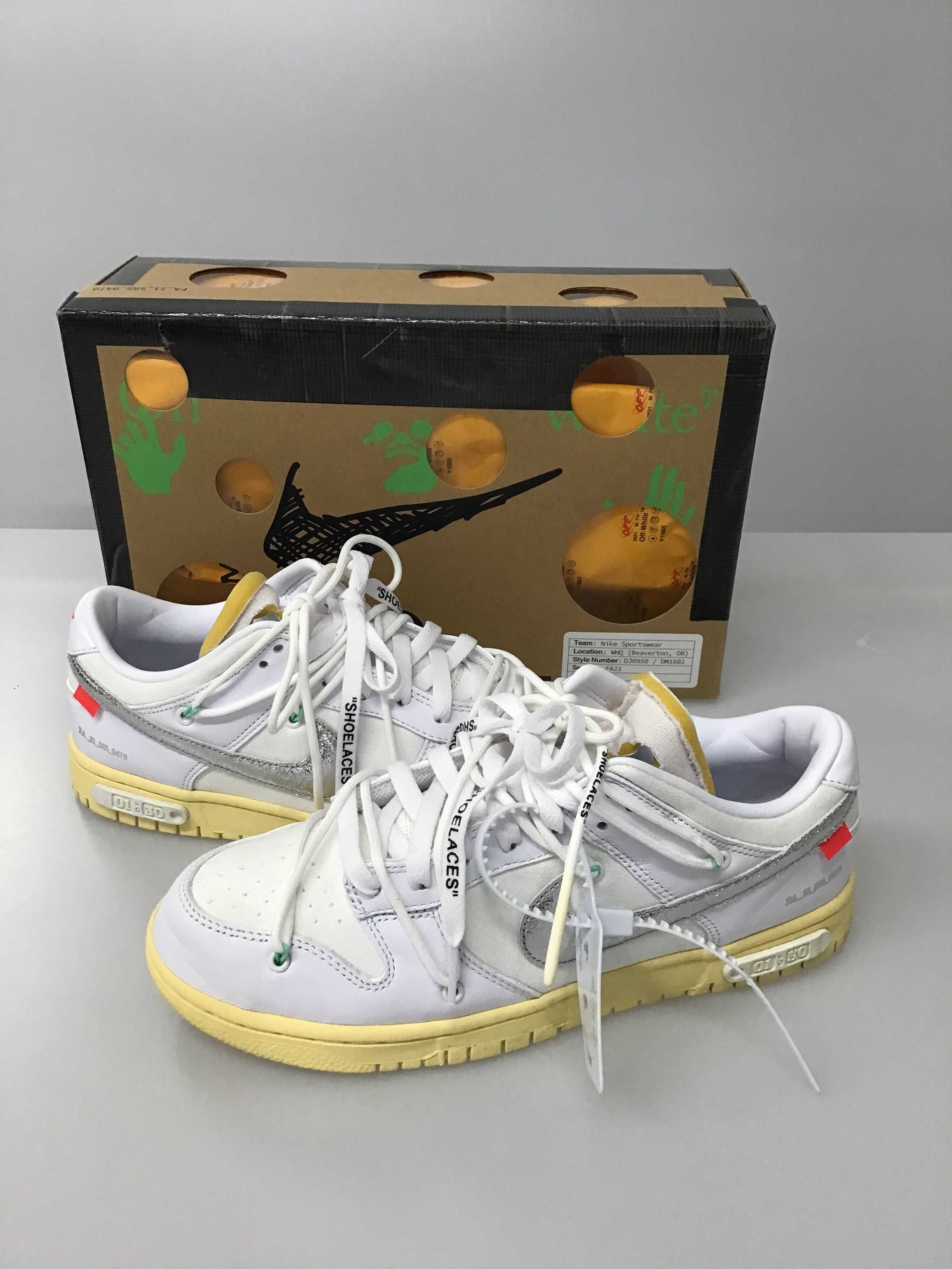 Off-White × Nike Dunk Low 1 of 50 "Lot.1"