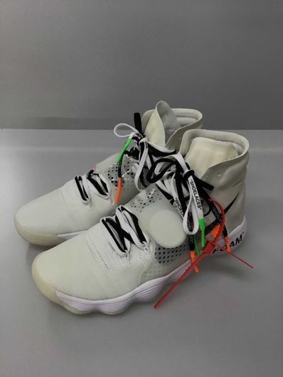 Off-White × Nike React Hyperdunk 2017 Flyknit "The 10/White"