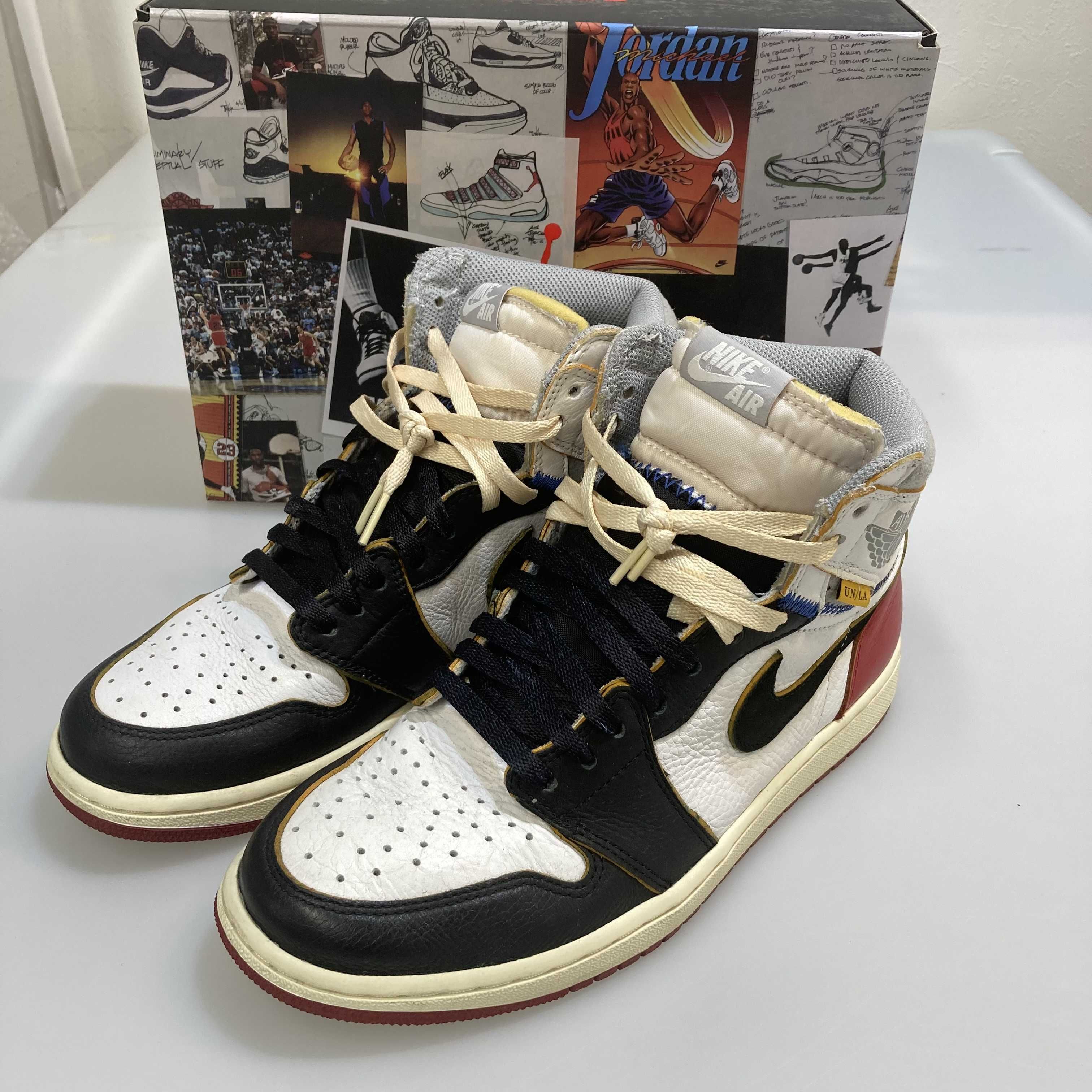 UNION × Nike Air Jordan 1 Retro High OG NRG "Varsity Red/Wolf Grey"