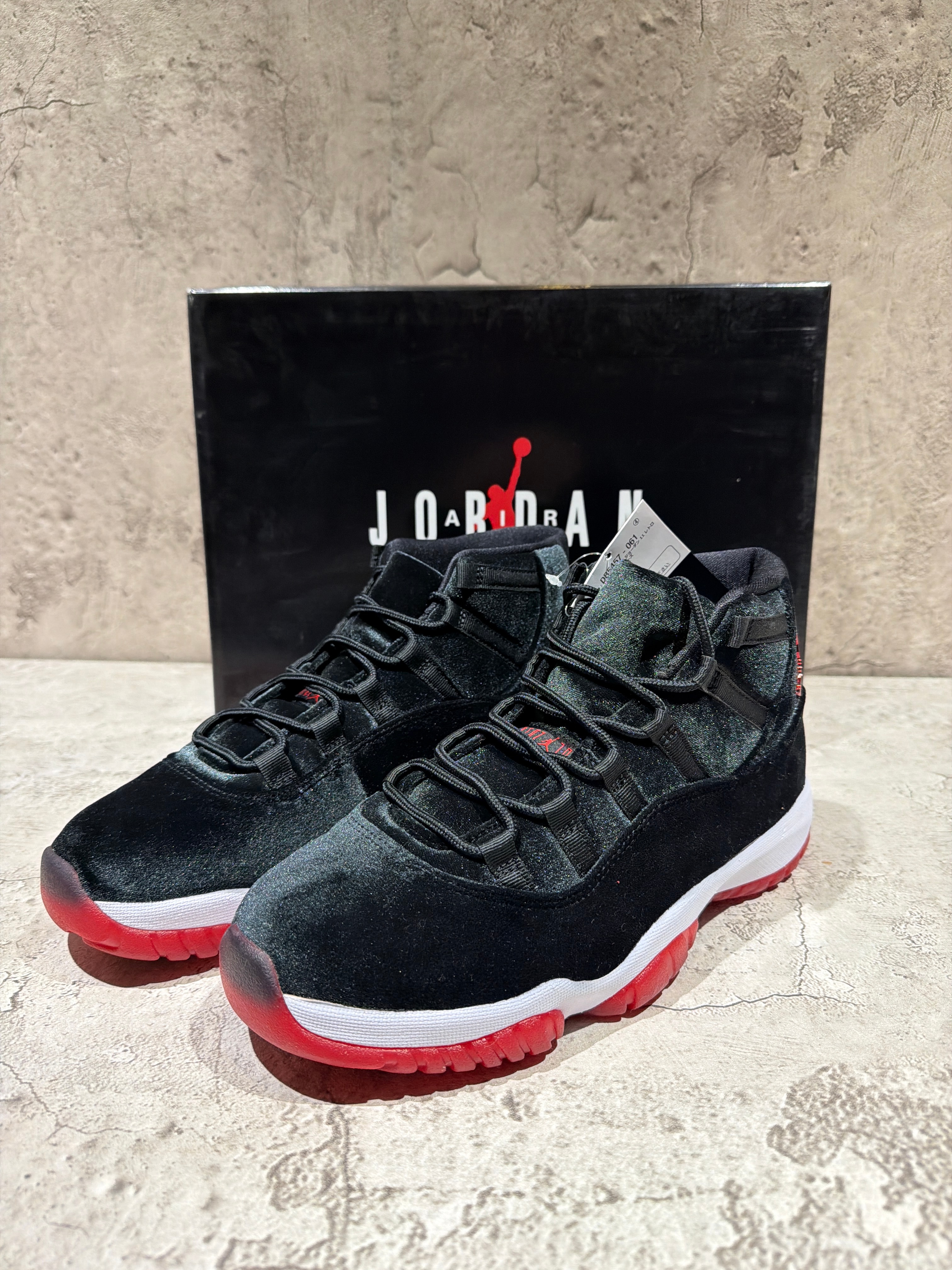 Nike Women's Air Jordan 11 "Bred Velvet"