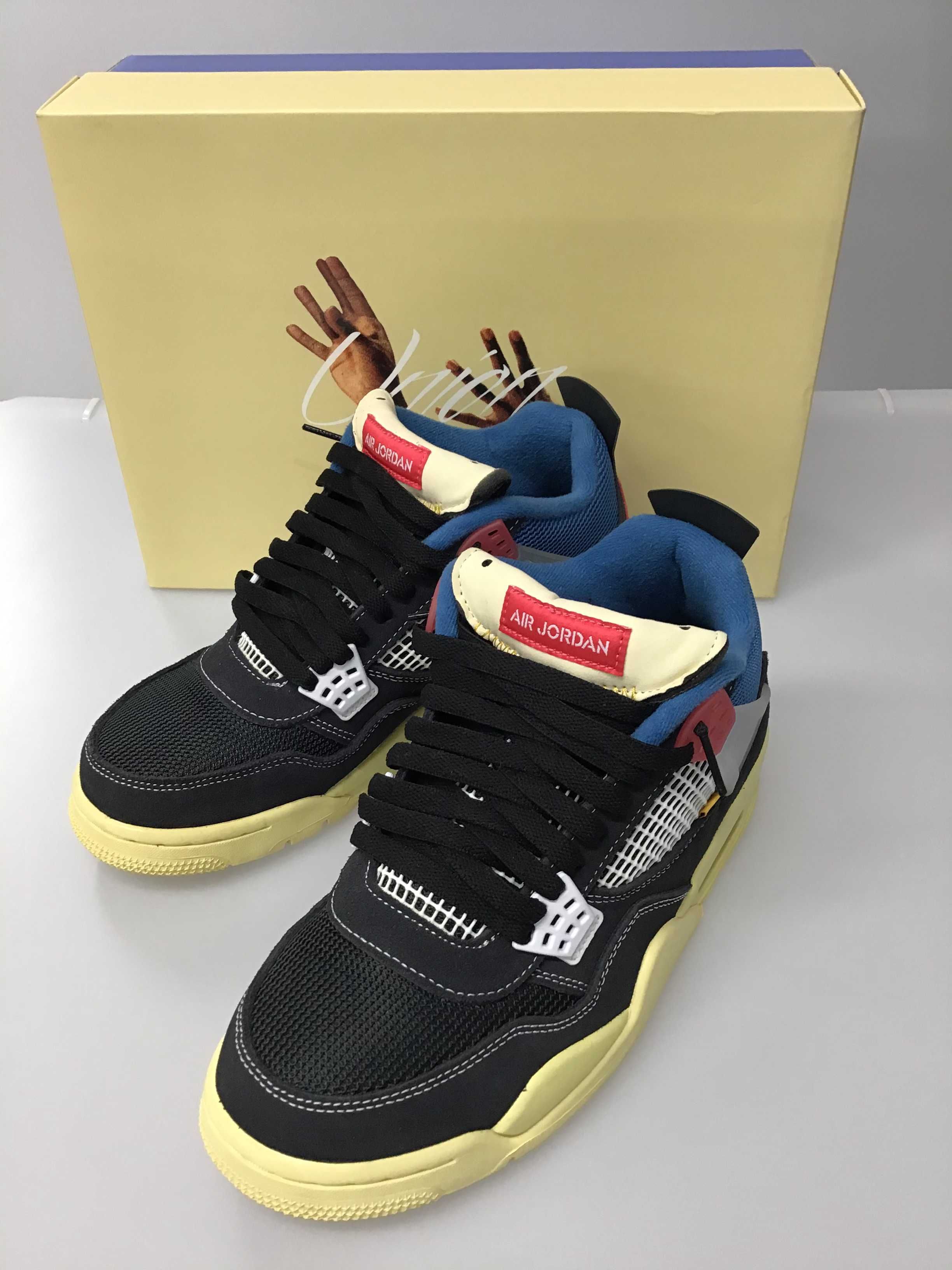 UNION × NIKE AIR JORDAN 4 "OFF NOIR"