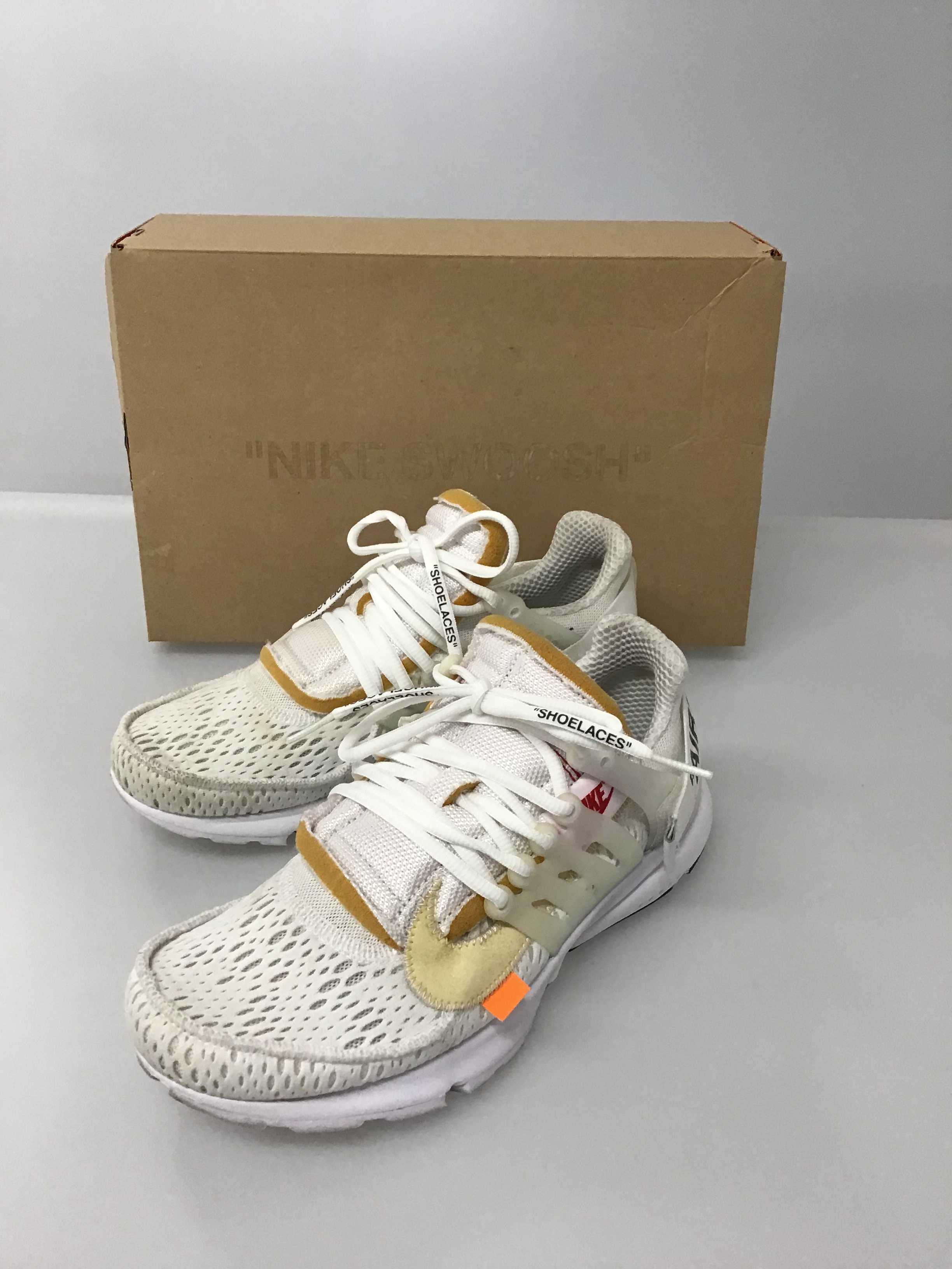 Off-White × Nike Air Presto "White/Black/Cone"