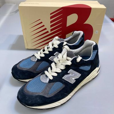 New Balance 990V2 "Navy/Castlerock"